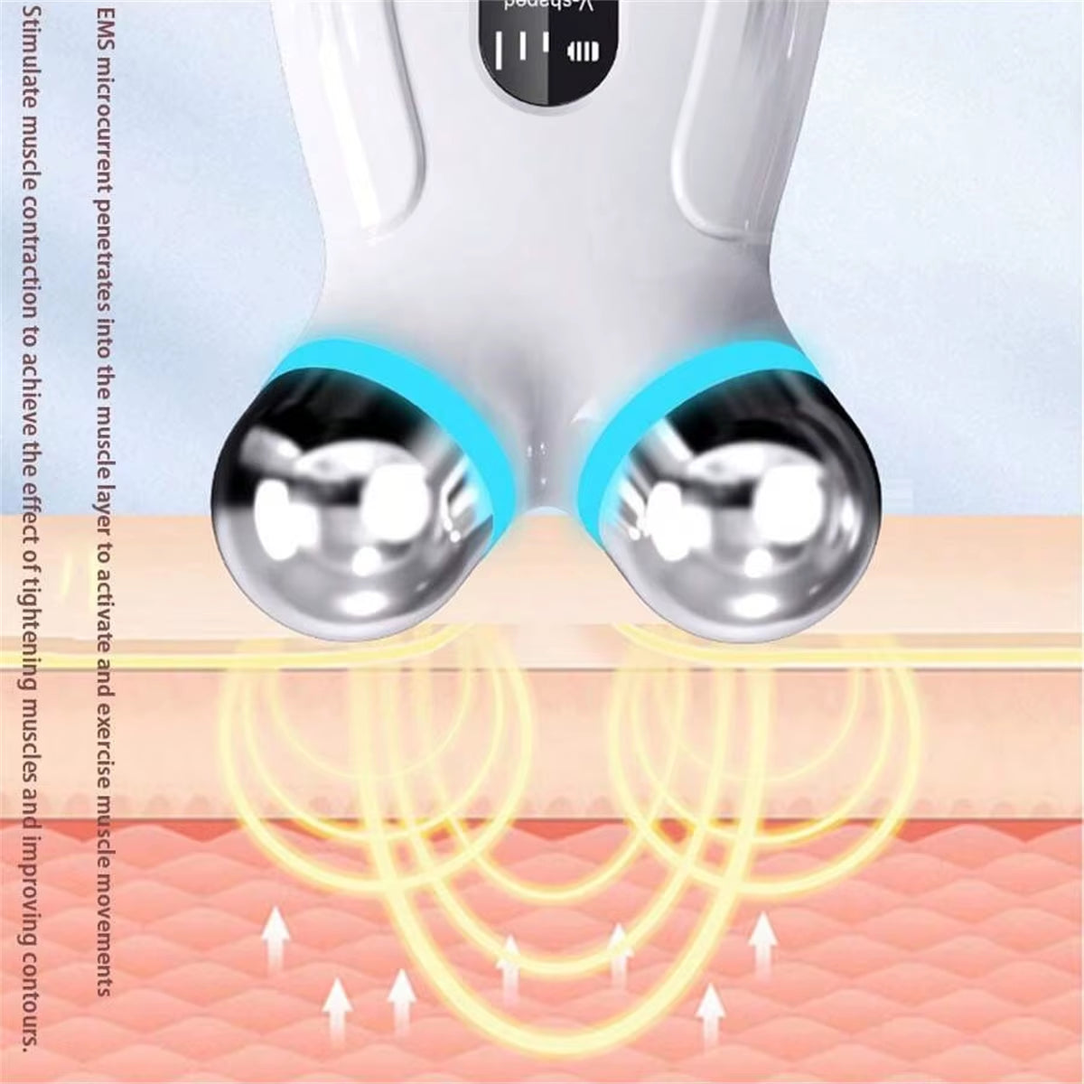 Face Beauty Micro Current Beauty Instrument Facial Treatment Facial Lifting Firming Rejuvenation Household Thin Face