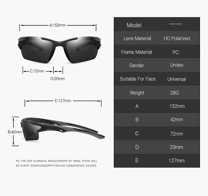 Sunglasses Men Women Sports Sunglasses Dustproof Glasses Classic Dazzle Colour Film Driving Fishing Motorcycle Running Travel