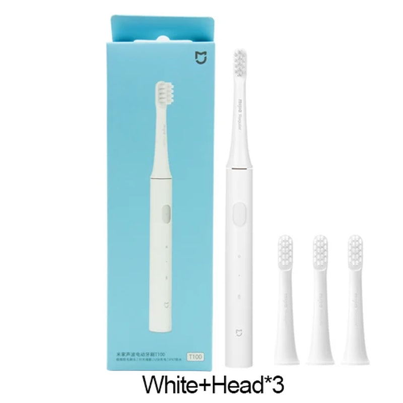 Mijia T100 Sonic Electric Toothbrush Mi Smart Tooth Brush Colorful USB Rechargeable IPX7 Waterproof for Toothbrushes Head