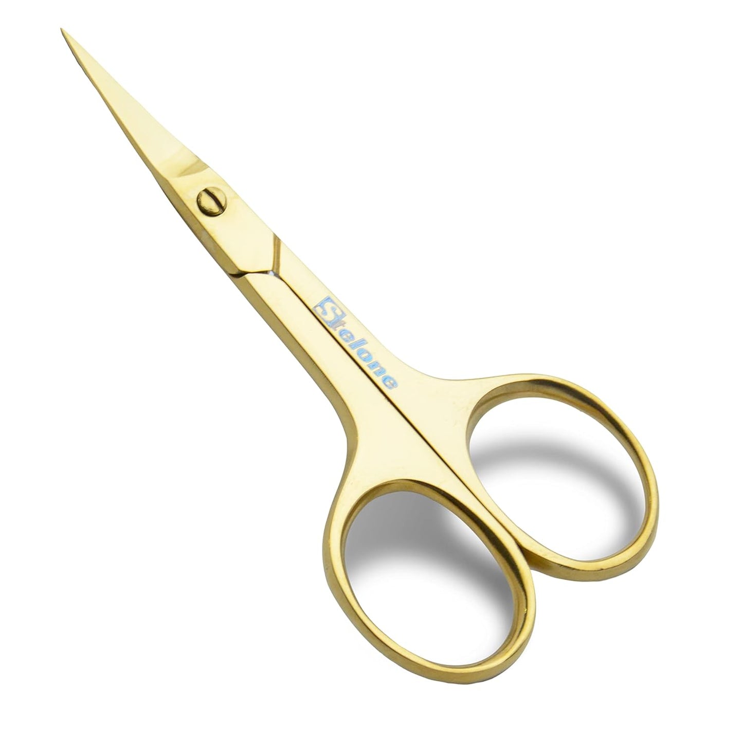 Professional Grooming Scissors Eyebrow Scissors Small Curved Stainless Steel Manicure & Beauty Scissor for Women