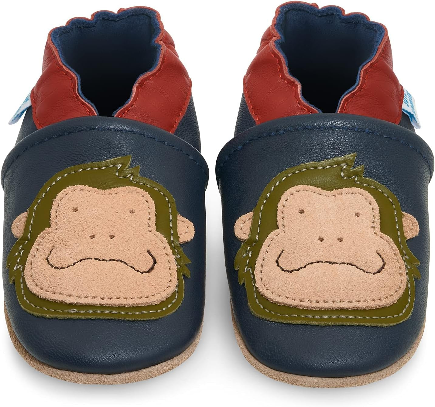 Baby Shoes - Blue Gorilla - 6-12 Months