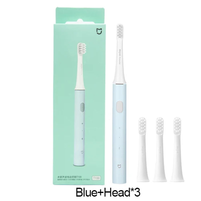 Mijia T100 Sonic Electric Toothbrush Mi Smart Tooth Brush Colorful USB Rechargeable IPX7 Waterproof for Toothbrushes Head