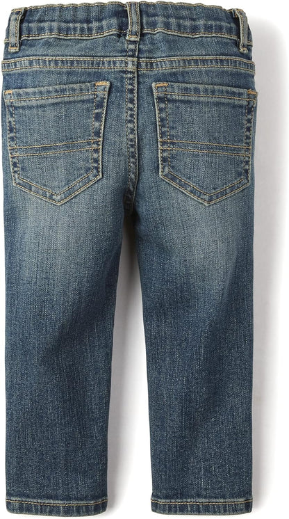 Baby Toddler Boys Stretch Straight Leg Jeans