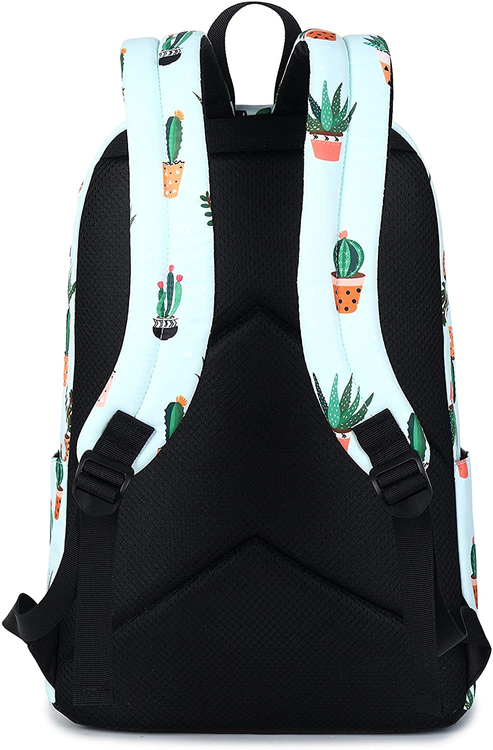 Leisure Backpack for Girls Teenage School Backpack Women Backpack Purse Cactus